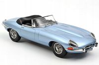 NOREV JAGUAR E-TYPE Cabrio 1962 Blue metallic 1:12