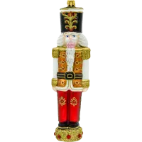 Bombka choinkowa szklana: Dziadek do Orzechów Górski