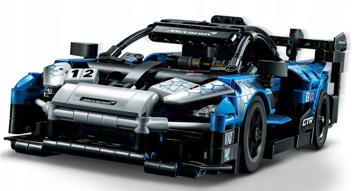 KLOCKI LEGO TECHNIC MCLAREN SENNA GTR SAMOCHÓD AUTO PREZENT zdjęcie 14