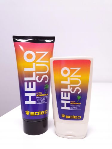 SOLEO HELLO SUN ULTRA MOCNY PRZYSPIESZACZ OPALANIA na Arena.pl