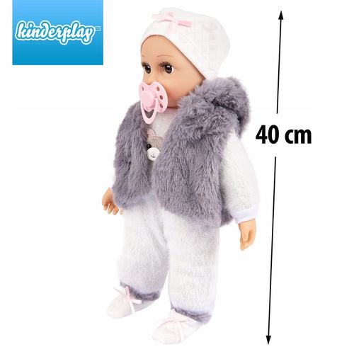 LALKA BOBAS INTERAKTYWNA MÓWI ŚMIEJE SIĘ PŁACZE UBRANKA SMOCZEK KINDERPLAY na Arena.pl