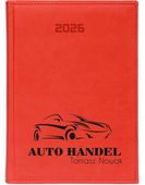 STYLOWY kalendarz AUTO HANDEL A4 2026 KSIĄŻKOWY PLANER TYGODNIOWY