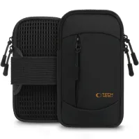 opaska tech-protect m6 universal sport na ramię - czarno-pomarańczowa
