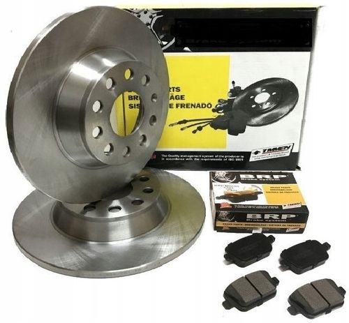 Tarcze Hamulcowe + Klocki Tył VW Touran Passat CC B6 B7 (2005r-2014r) na Arena.pl