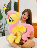 DUŻA MASKOTKA PRZYTULANKA PLUSZAK MISIEK KUCYK JEDNOROŻEC FLUTTERSHY 50cm