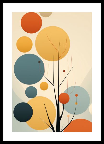 Plakat 30x45cm Harmonia Jesiennych Kolorów zdjęcie 3