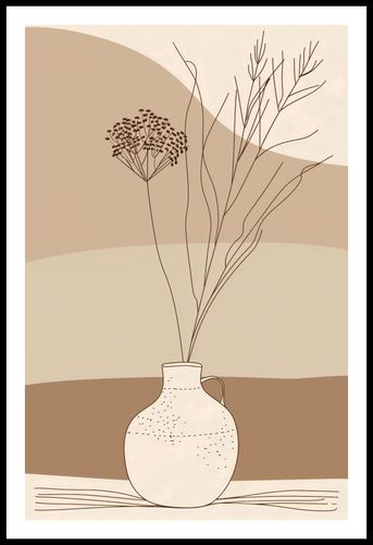 Plakat 53x81cm Kojący Wazon na Arena.pl
