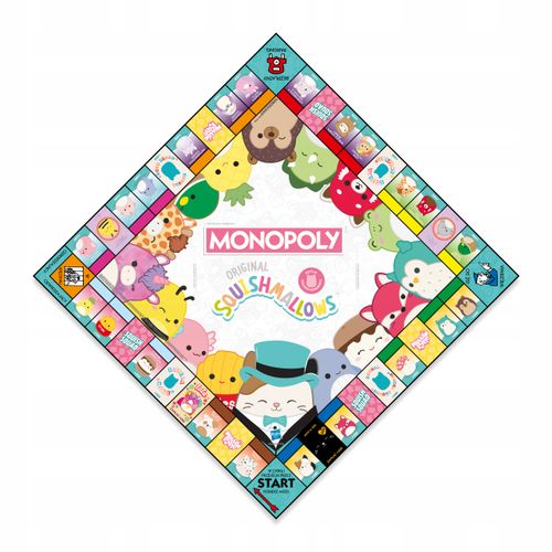 Gra planszowa Monopoly Squishmallows Winning Moves na Arena.pl