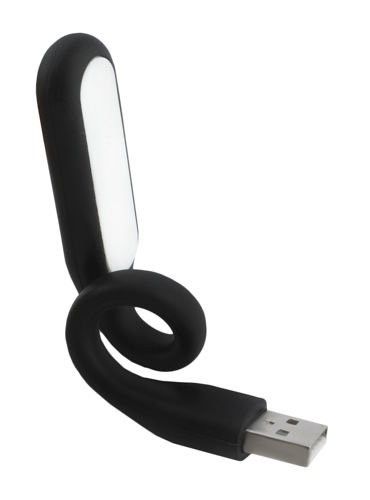 Lampka silikonowa USB - czarna na Arena.pl