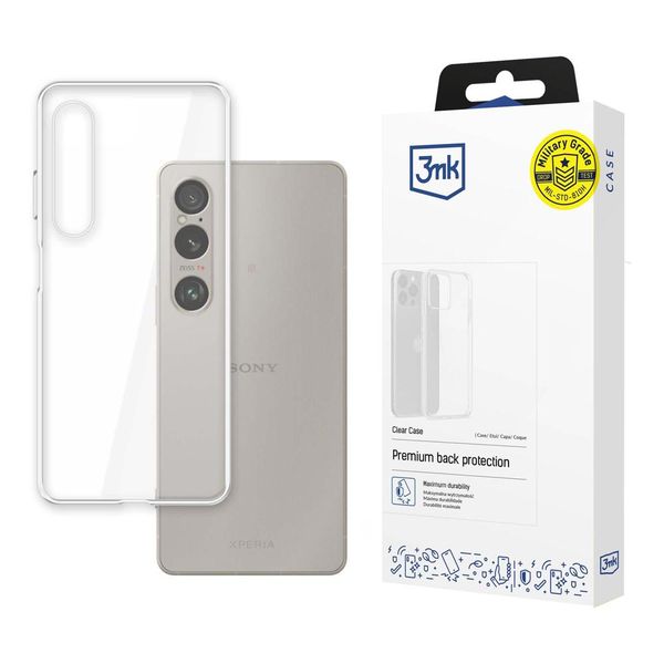 sony xperia 1 vi - 3mk clear case zdjęcie 5