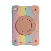 Pancerne Etui z Obrotową Podstawką do iPad mini 4/5 Generacji Tęczowe