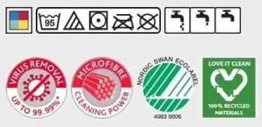 ścierka r-microtuff swift (z recyklingu) niebieska - 1 szt. na Arena.pl