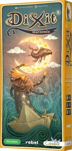 Dixit 5: Marzenia dodatek do gry Dixit 84 nowe karty zdjęcie 1