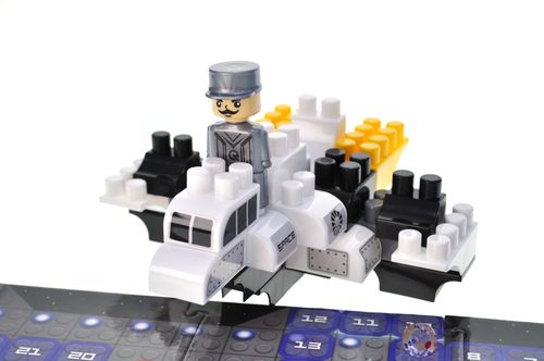 Klocki Konstrukcyjne „Block&Steps Statek Kosmiczny” Gra Planszowa 3W1 na Arena.pl