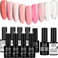 NTN Zestaw 9 kolorów Miss Universe Collection 5g + baza i top GRATIS