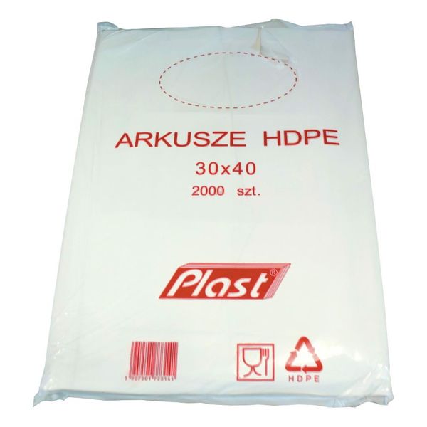 arkusz hdpe 30x40cm 2000szt zdjęcie 1