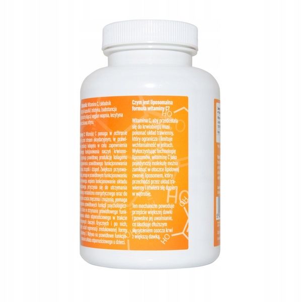 Colyfine Liposomalna Witamina C 100kapsułek zdjęcie 2