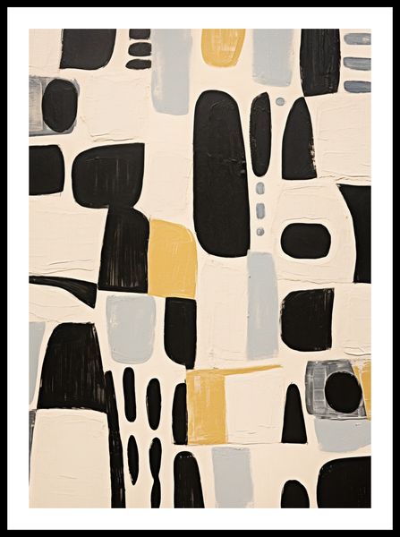 Plakat 50x70cm Geometria Cieni zdjęcie 3