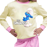 Piżama dziecięca Smerfy