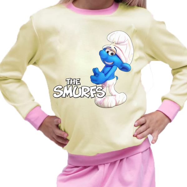 Piżama dziecięca Smerfy zdjęcie 1