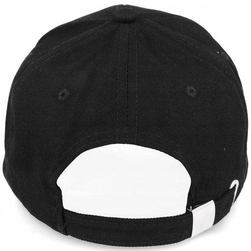 Czapka z daszkiem bejsbolówka męska damska czarna na Arena.pl