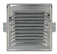 KRATKA NIERDZEWNA SKOŚNA Z UCHWTAMI Z SIATKĄ 14*14CM - RX 02-730