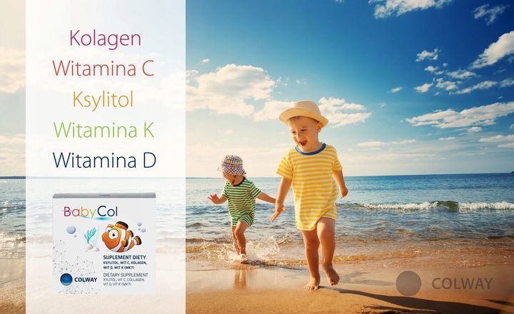 2x BabyCol COLWAY Dla Dzieci - Kolagen Rybi, Wit D3, C, K2 - 60 Pastylek zdjęcie 16