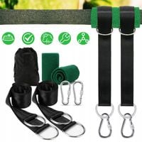 2X TAŚMY DO MOCOWANIA HUŚTAWKI NA DRZEWIE, PRZENOŚNY HAMAK, DO MOCOWANIA