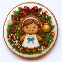 CIASTKO LUKROWANE MAMIK FAMILY SIOSTRA BLUE ROZ.S KWADR RĘCZNIE ROBIONE