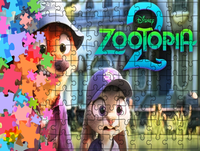Puzzle tradycyjne - Zwierzogród 2 - Zootopia