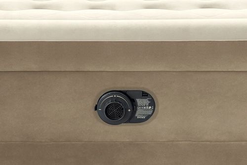 MATERAC DWUOSOBOWY Z WBUDOWANĄ POMPKĄ 152x203x46cm INTEX 64428ND na Arena.pl