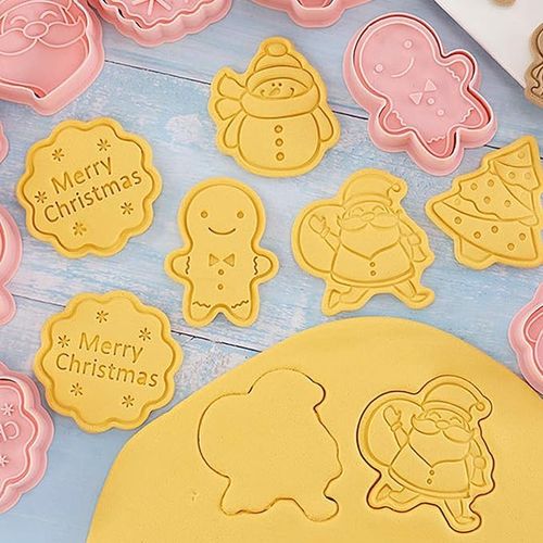 Foremki do Ciastek Zestaw Świąteczny 8szt na Arena.pl