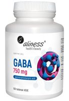 Aliness GABA 750mg KWAS GAMMA AMINOMASŁOWY relaks