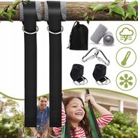 PASY DO HAMAKA, PASKI DO HUŚTAWKI, ZESTAW 2 PASÓW DO ZAWIESZENIA NA DRZEWO