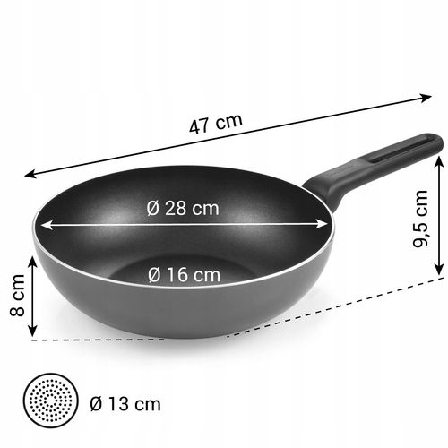Wok BRAVA ø 28 cm na Arena.pl