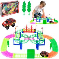 Tor Samochodowy Świecący Luminous Rail z Autkiem