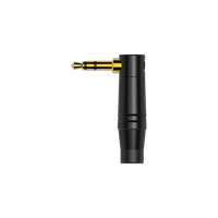 Wtyk typu Jack kątowy 3.5mm stereo Roxtone RMJ3RPX-BG