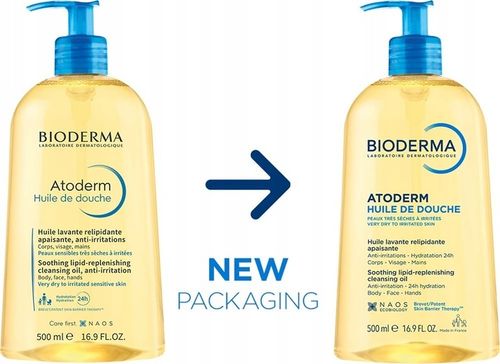 Bioderma Atoderm Huile Olejek nawilżający do kąpieli i pod prysznic 1000 ml na Arena.pl