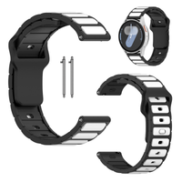 Pasek do Samsung Galaxy Watch 4 5 6 7 40/44/45/46/47mm Classic silikon 20mm