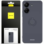 Spacecase Silicone Ring Redmi 13C 4G / Poco C65 Black