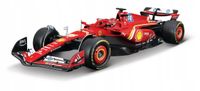 2X BOLID F1 Ferrari SF-24 Charles Leclerc 1:24 BBURAGO DO ZŁOŻENIA 18-26858