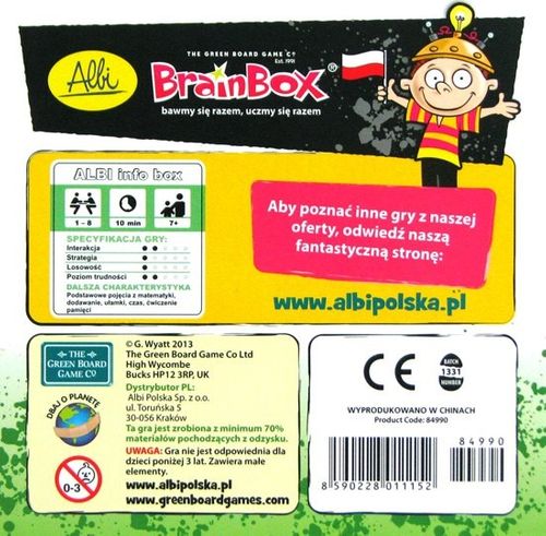 Gra logiczna BrainBox matematyka na Arena.pl