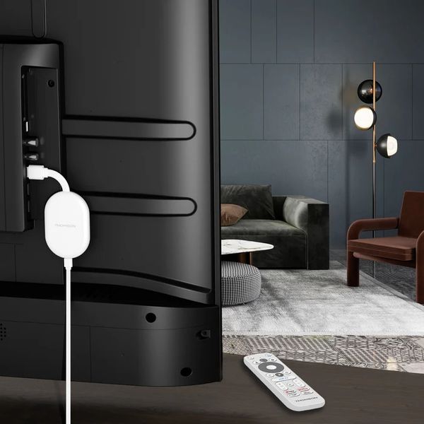 TV Stick THOMSON Cast 150 SMART TV 4K Google TV ANDROID Box Chromecast zdjęcie 4