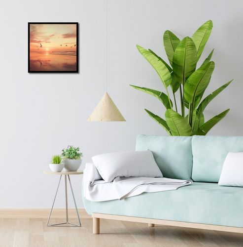 Plakat 40x40cm Spokojna Przystań na Arena.pl