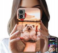 ETUI DO MOTOROLA EDGE 30 NEO - Z NADRUKIEM SŁODKI JEŻYK PIGMEJSKI, CASE