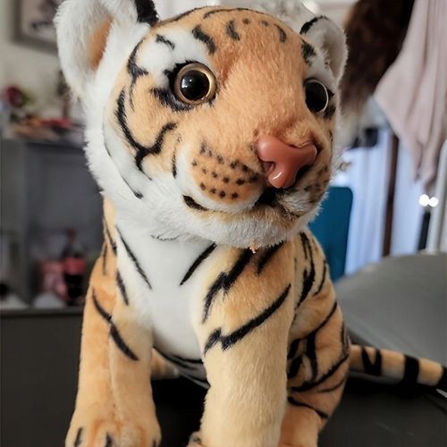 PLUSZOWY TYGRYS TYGRYSEK MIŚ MASKOTKA Przytulanka 22cm Pluszak na Arena.pl