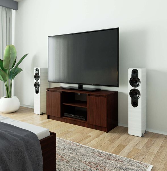SZAFKA RTV 120 cm 2D 1P WENGE zdjęcie 7