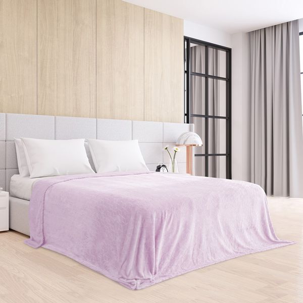 Koc AmeliaHome NESSA POWDERPINK 70X150 zdjęcie 3