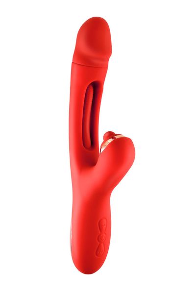 Joyfully 3-In-1 Rabbit Vibrator With Tapotem zdjęcie 4