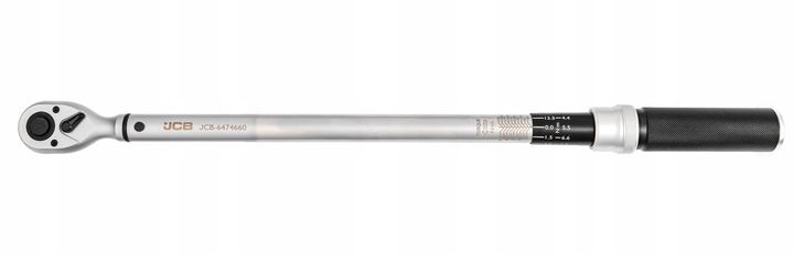 KLUCZ DYNAMOMETRYCZNY Z BLOKADĄ CERTYFIKAT KALIBRACJI ETUI 60-330NM 1/2 JCB zdjęcie 3